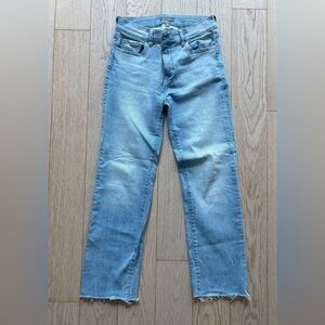 DL1961 | Women’s Mara Straight Mid Rise Instasculpt Ankle Jeans Size 28